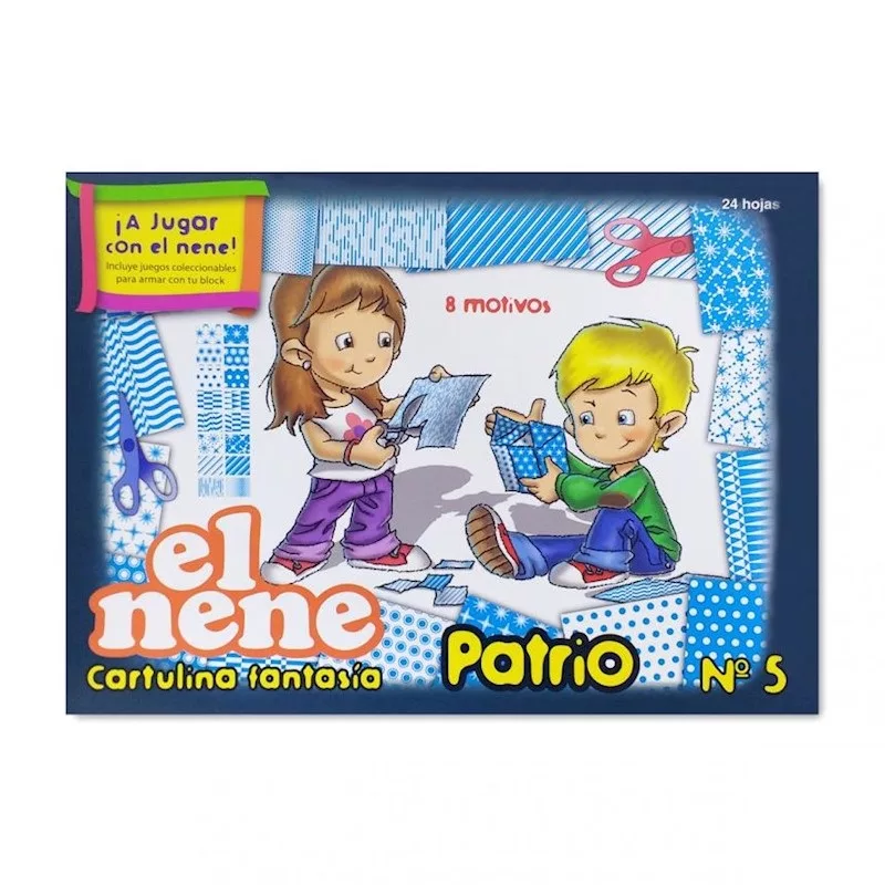 Block de Hojas PATRIO El Nene N°5 x24 hjs