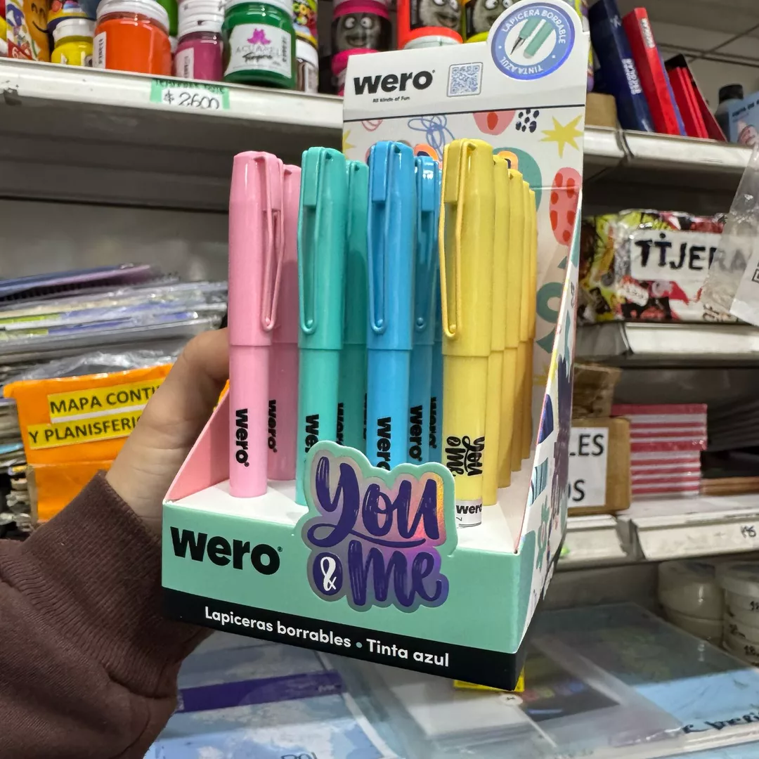 Pluma Borrable Wero