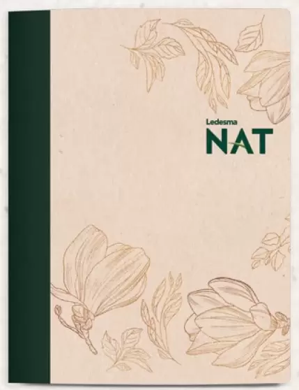 Cuaderno A5 Ledesma Nat x42 hojas