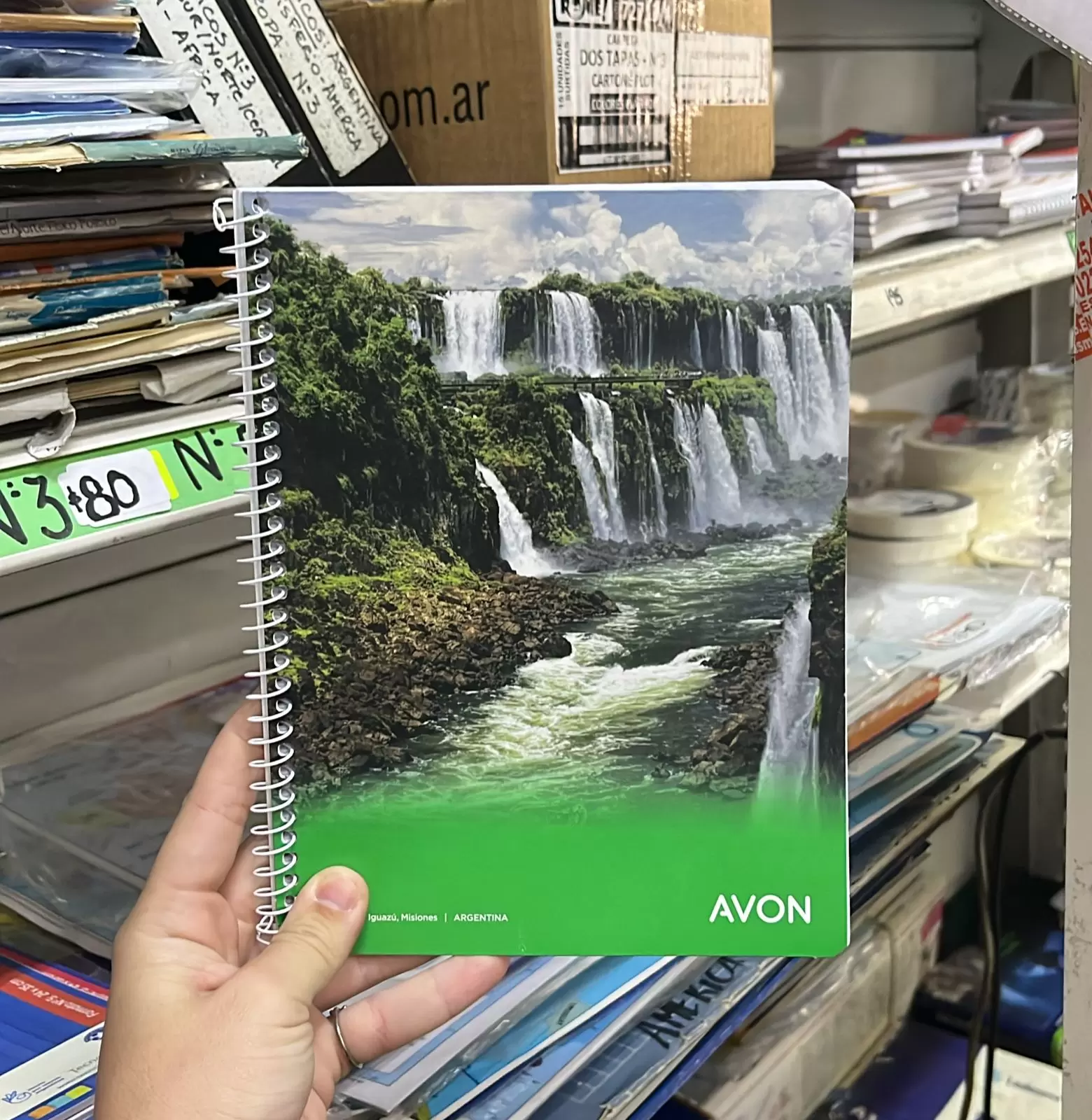 Cuaderno A5 Avon x46 hojas