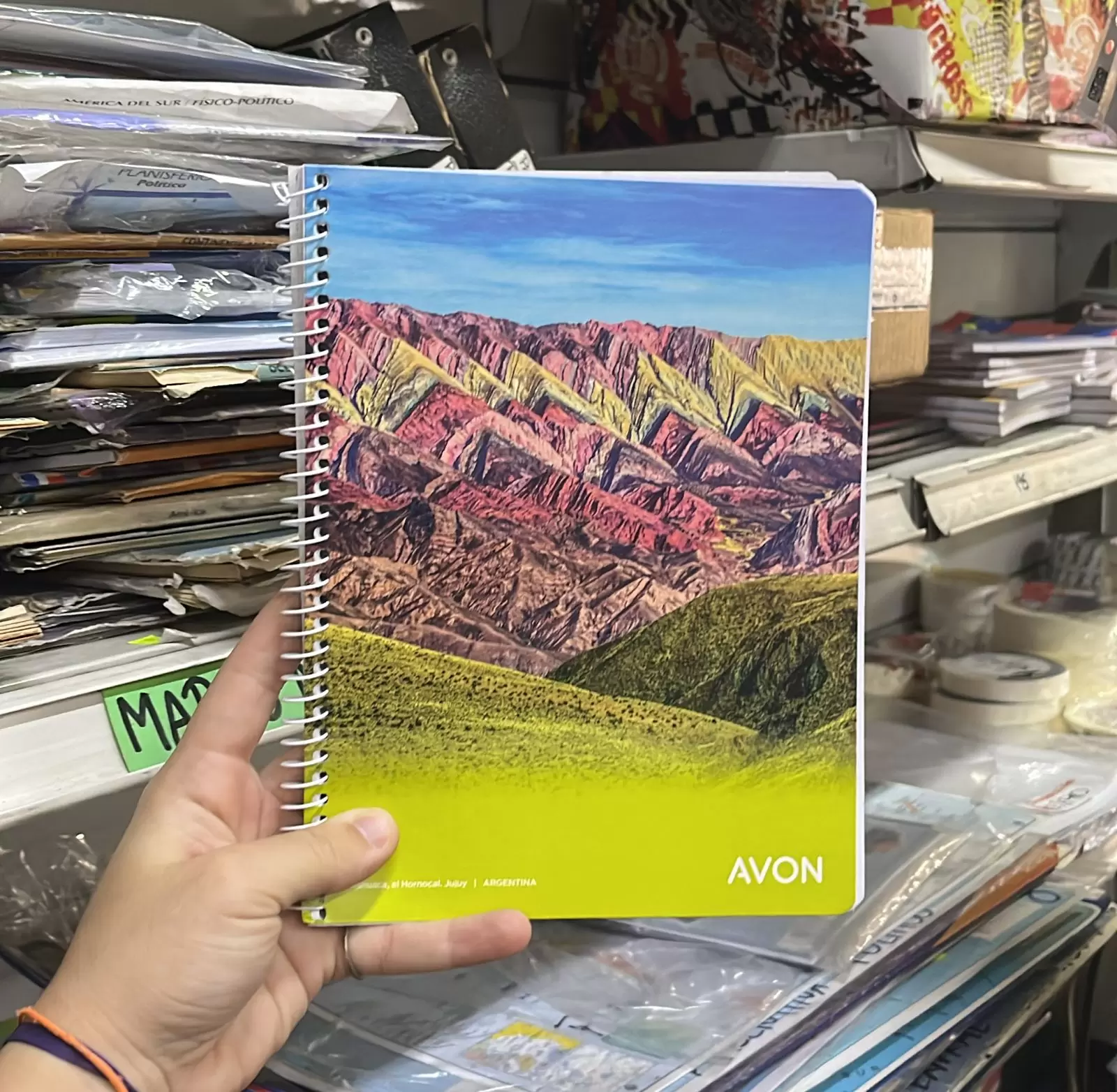 Cuaderno A5 Avon x46 hojas