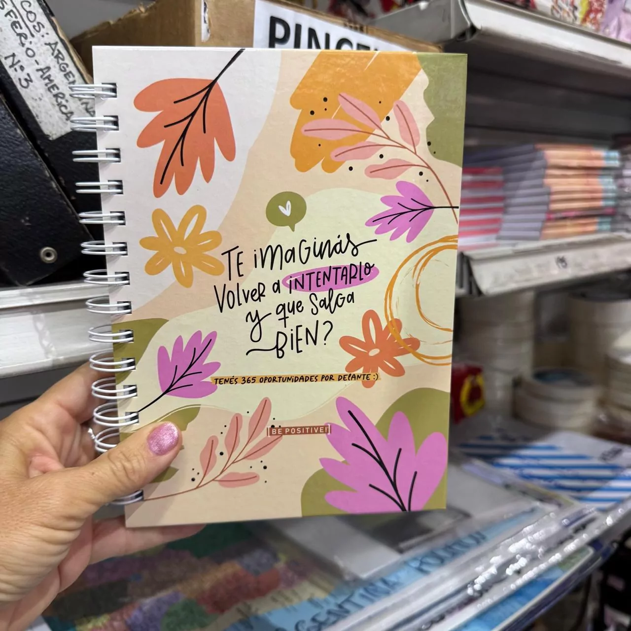 Cuaderno A5 Rayado Be Positive