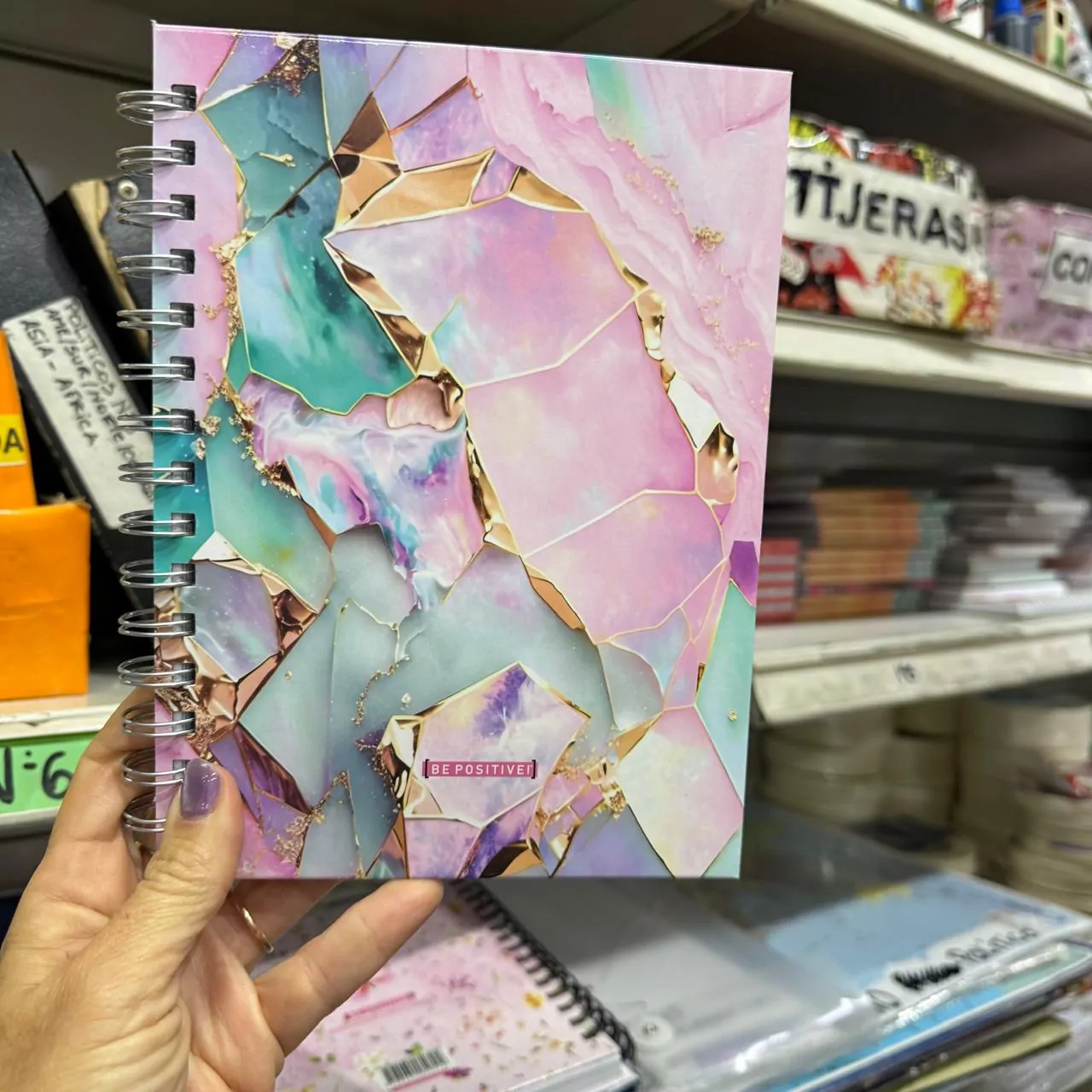 Cuaderno A5 Rayado Be Positive