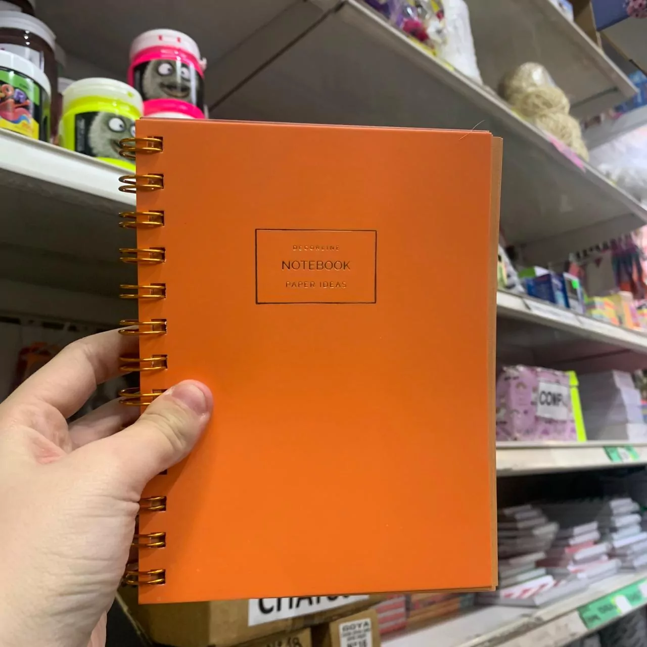 Cuaderno Decorline con espiral 13x17