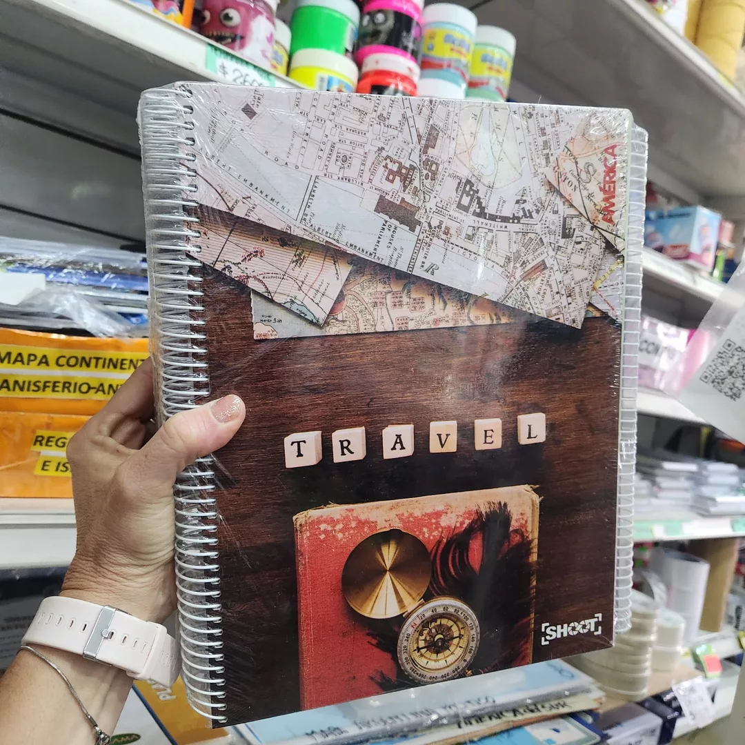 Cuaderno Universitario Ángel Estrada Travel x120 hojas