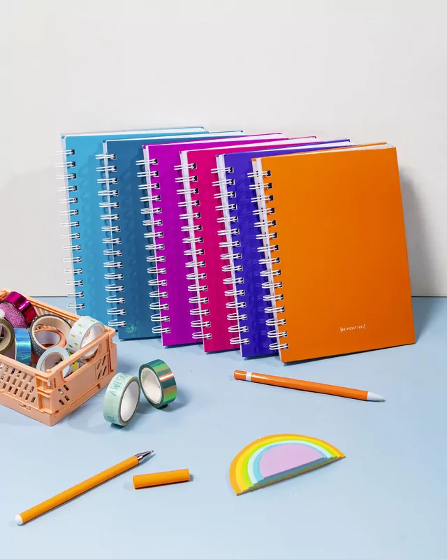 Cuaderno A4 Rayado Be Positive