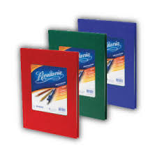 Cuaderno Escolar Rivadavia Tapa dura x98 hojas Azul