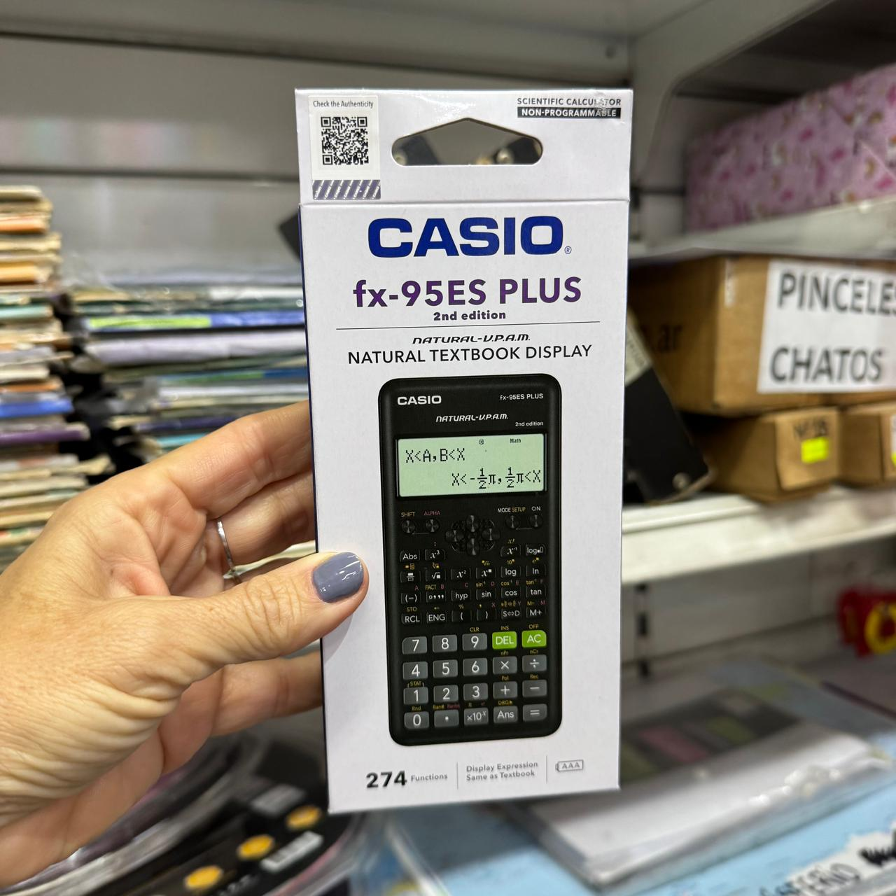 Calculadora científica Casio ESPLUS Negra 95 