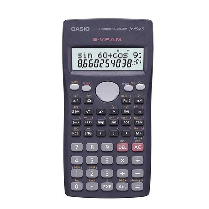 Calculadora científica Casio  FX 95 MS Negra