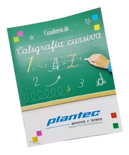 Cuaderno de caligrafía cursiva Plantec