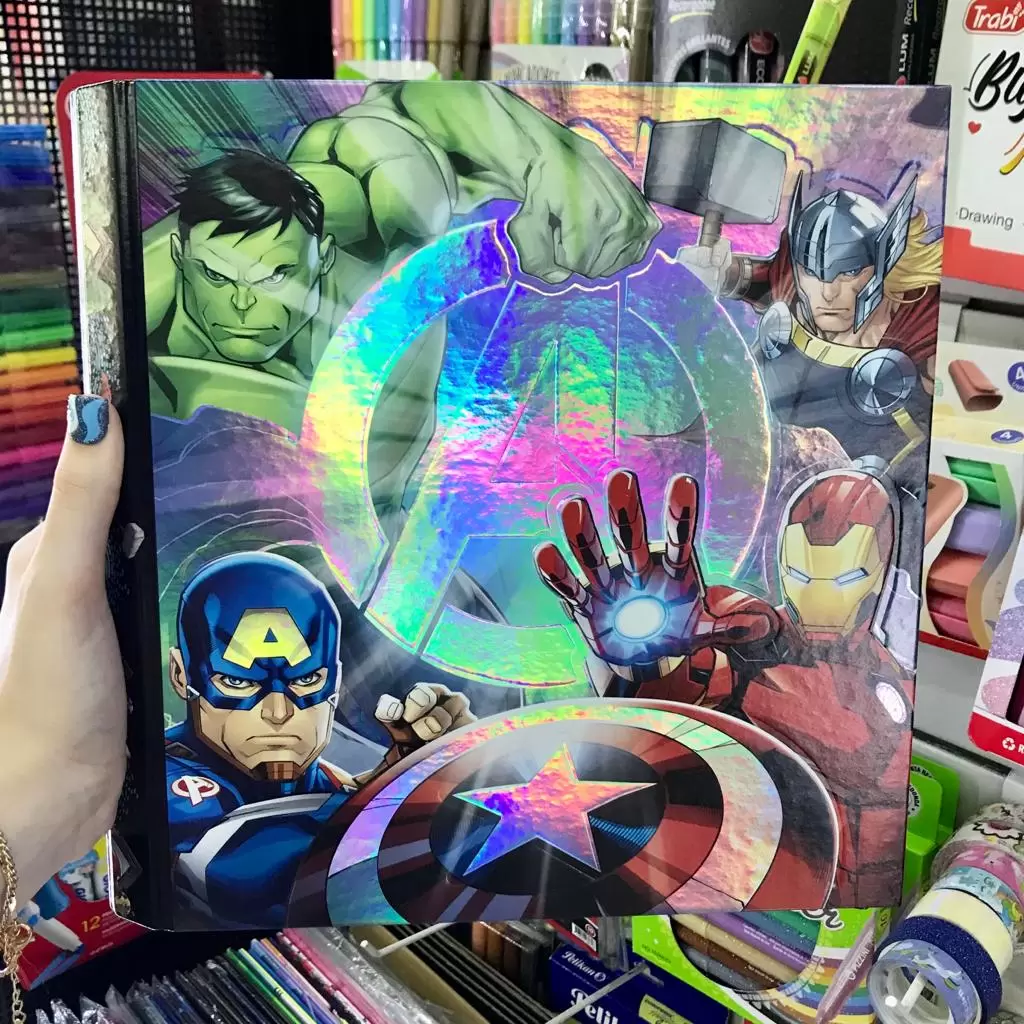 Carpeta Nro 3 Big Pocket Avengers