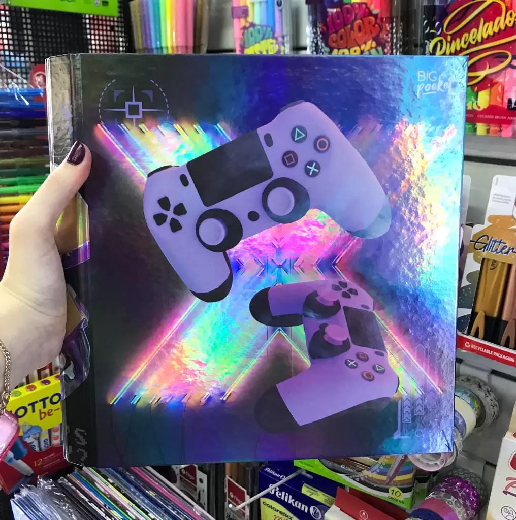 Carpeta Nro 3 Big Pocket Game Zone