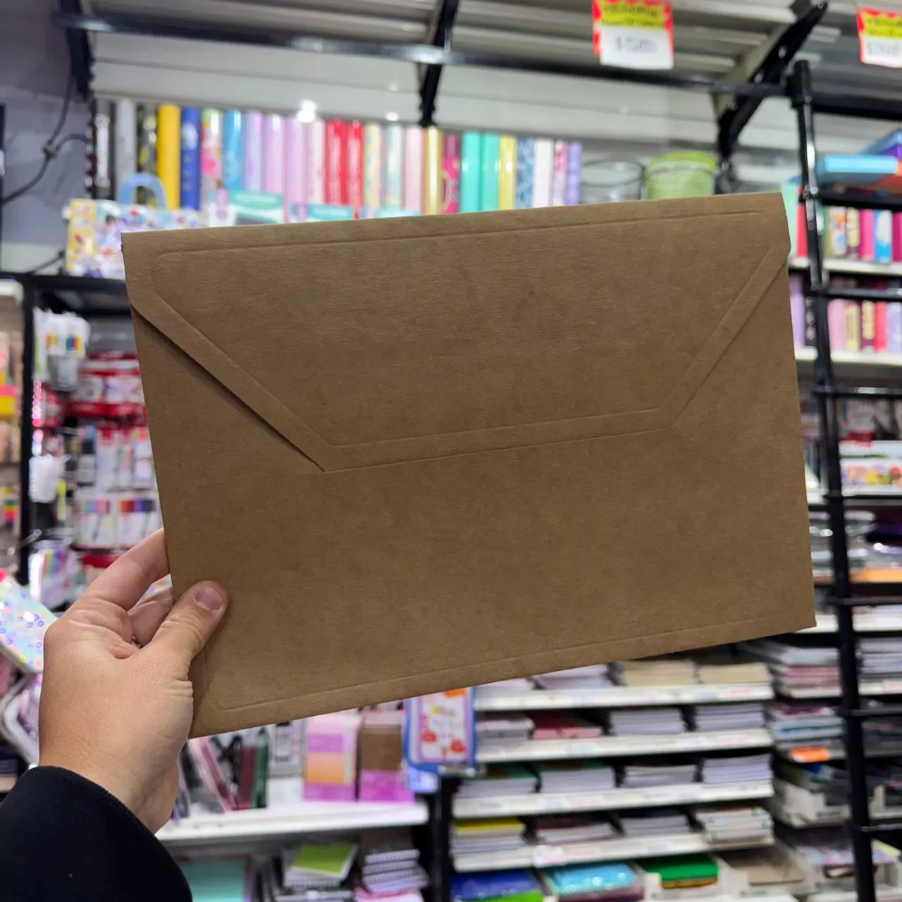 Carpeta tipo sobre A4 210grs