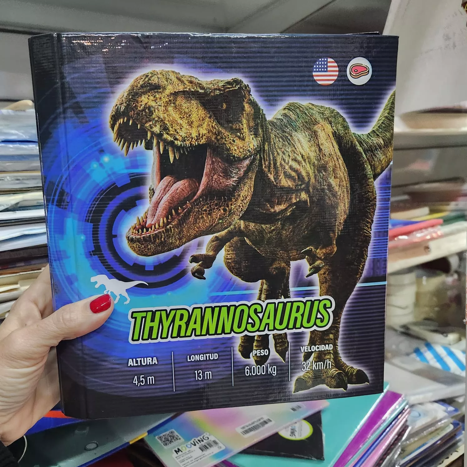 Carpeta Nro 3 Dino