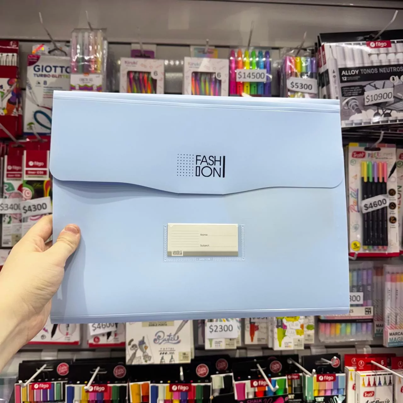 Archivo clasificador  A4 Horizontal Colours