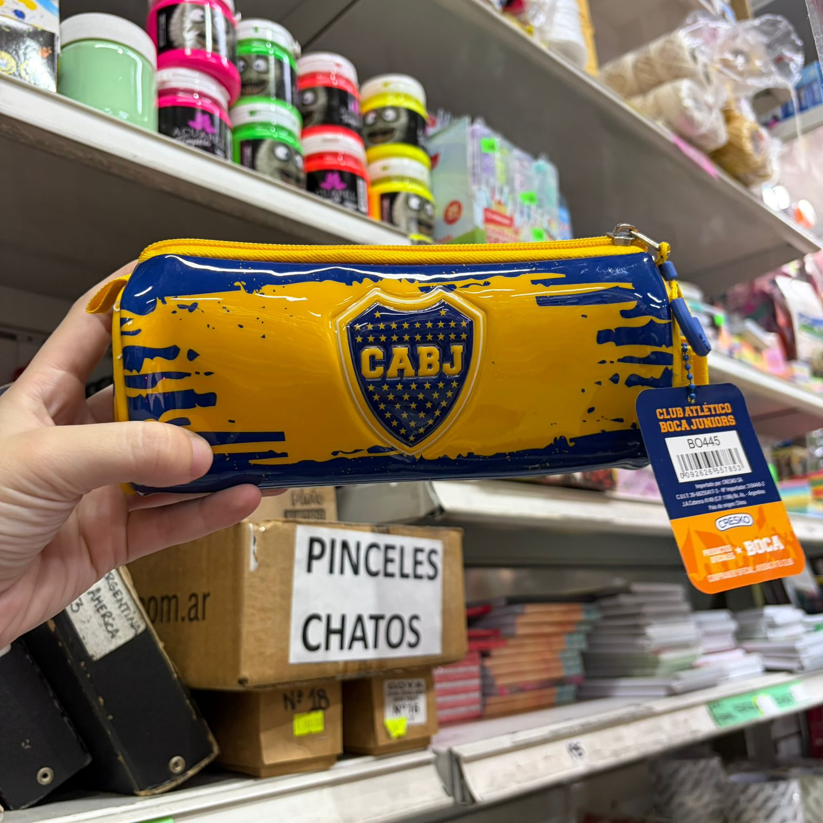 Cartucheras Tubo Boca Cresko