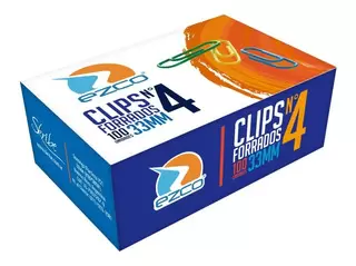 Clips de colores N°4 Ezco