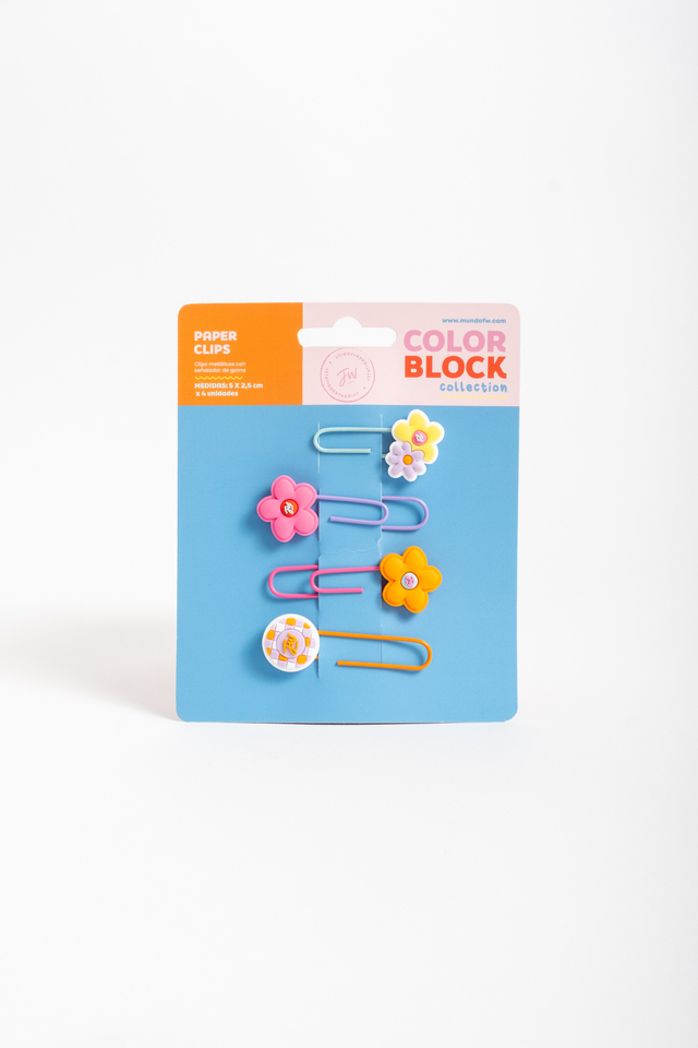 Clips x4 FW - Colorblock
