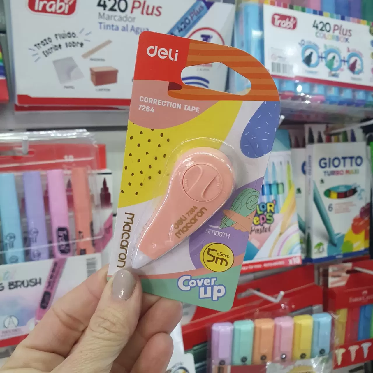 Corrector en cinta