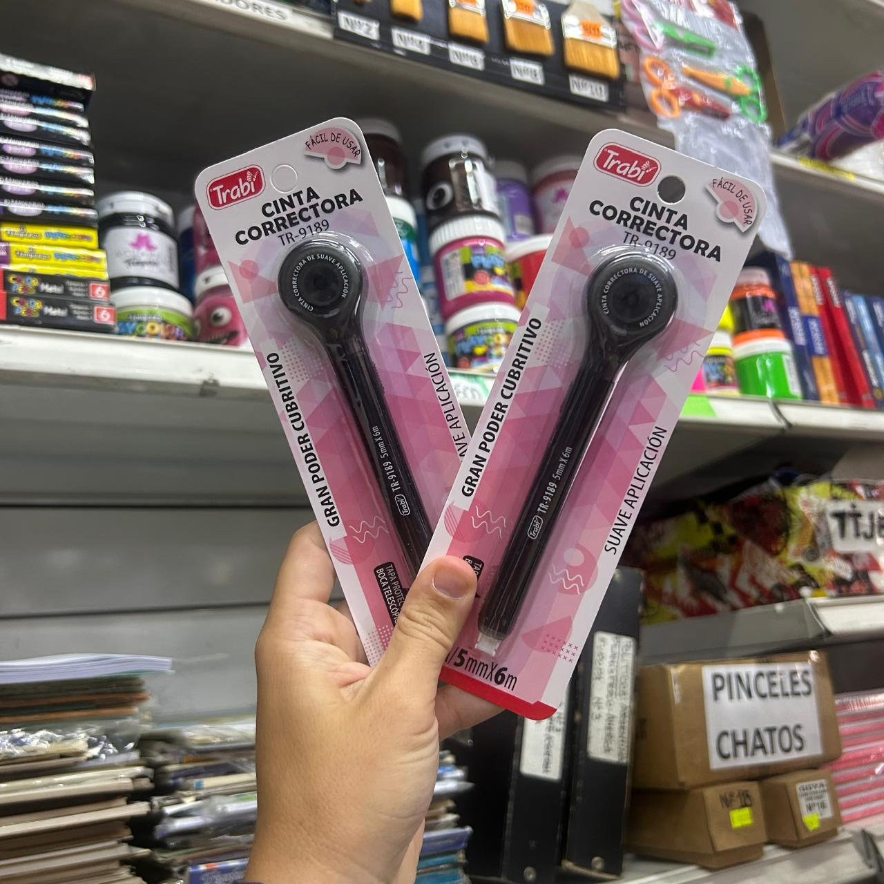 Corrector en cinta Trabi