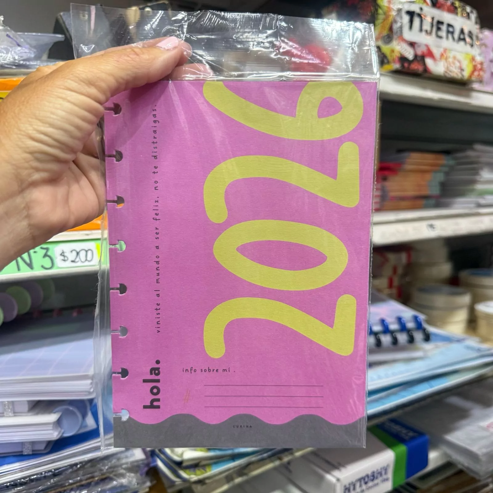 Repuesto hoja apertura 2026