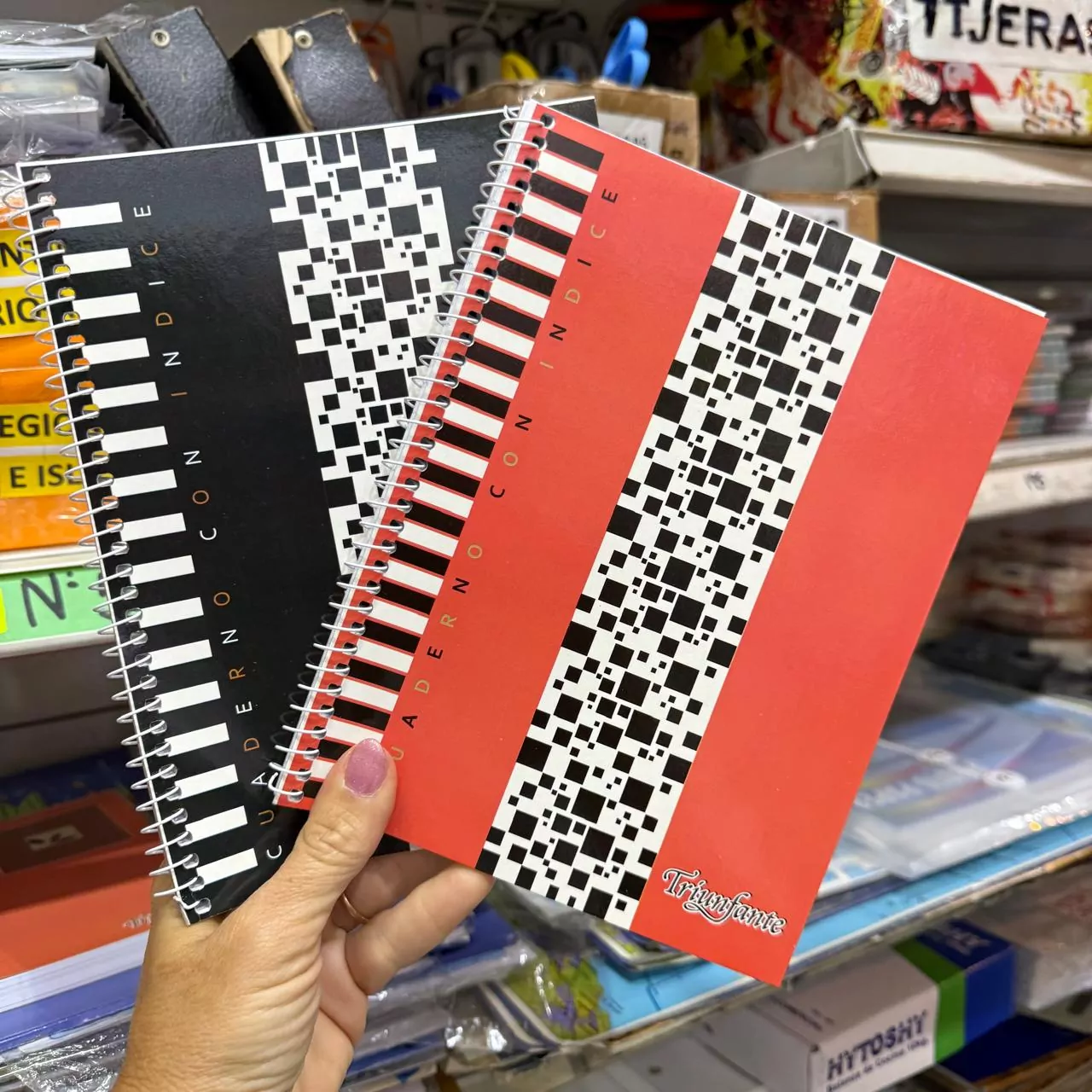 Cuaderno índice Espiral Triunfante