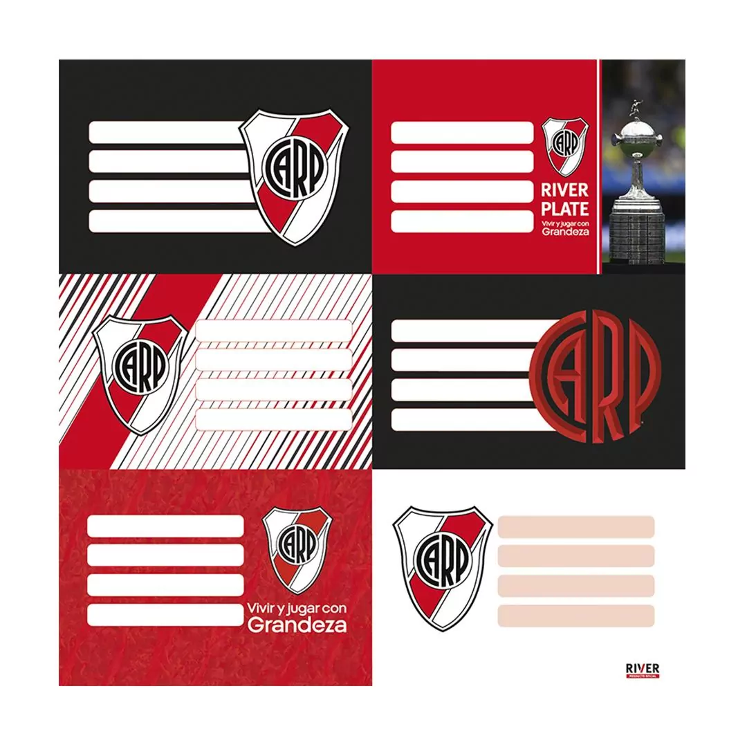 Etiquetas River 2026