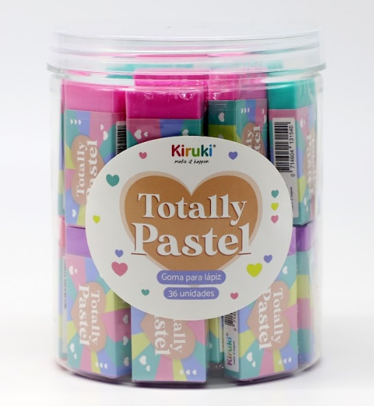 Goma de borrar Kiruki Pastel
