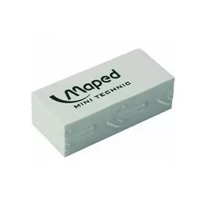Goma Maped Blanca Technic Mini