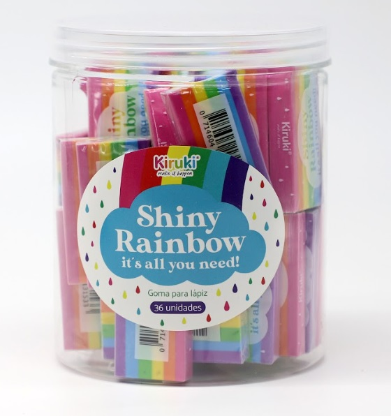 Goma de borrar Kiruki Rainbow