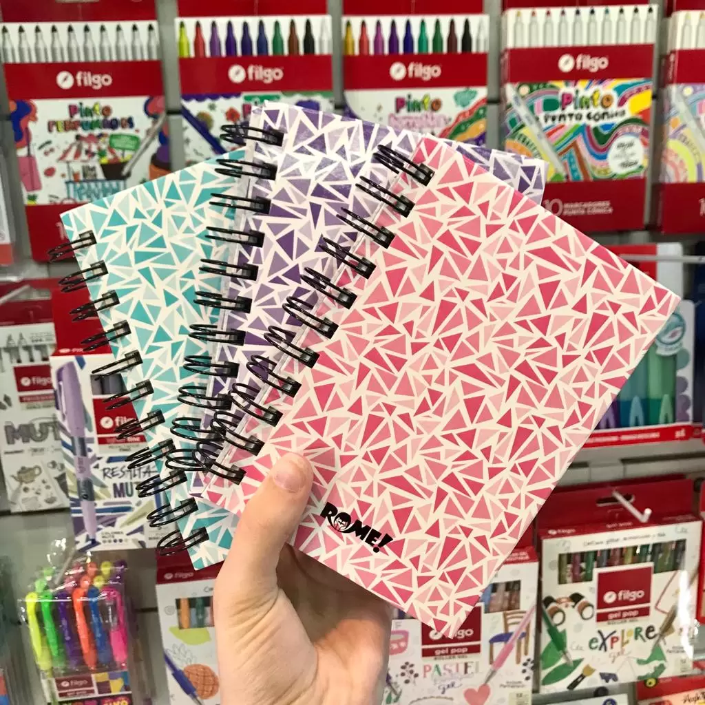 Libreta A6 Mosaico Rome