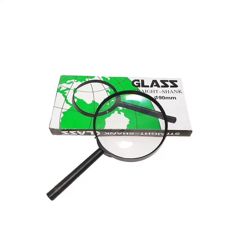 Lupa Glass 90 mm diámetro aro plástico