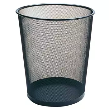 Cesto alambre negro