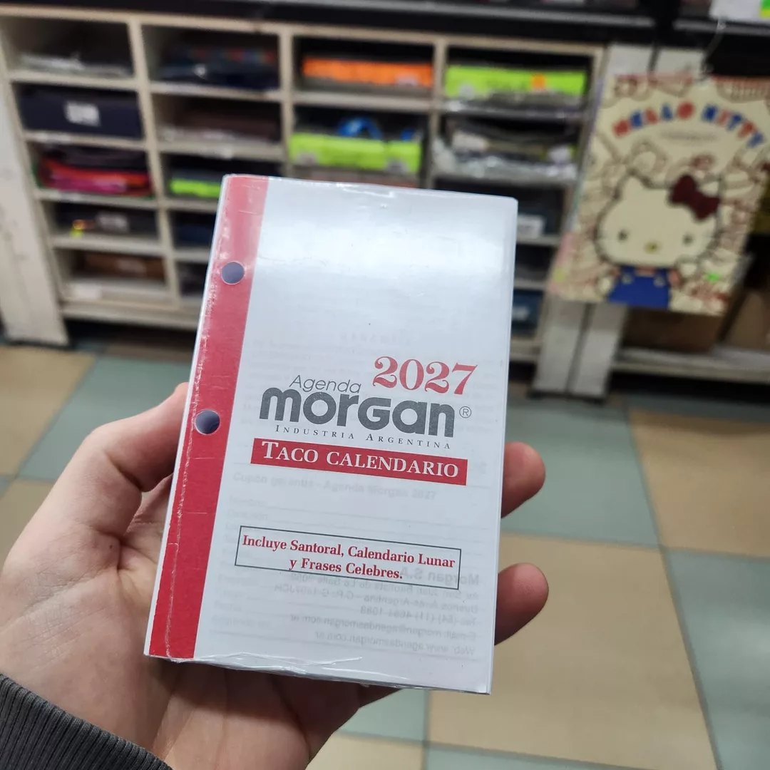 Taco calendario 2027
