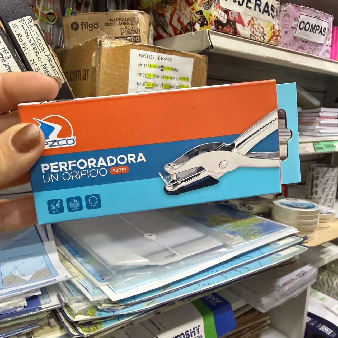 Perforadora de un agujeroEZCO