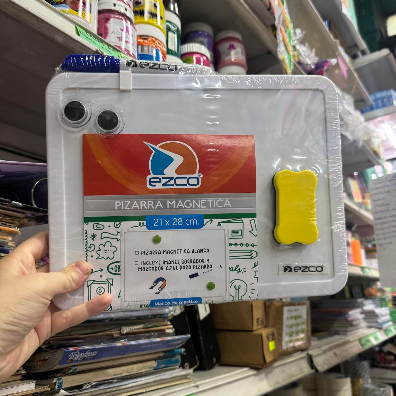 Pizarra Blanca Ezco 21x28cm