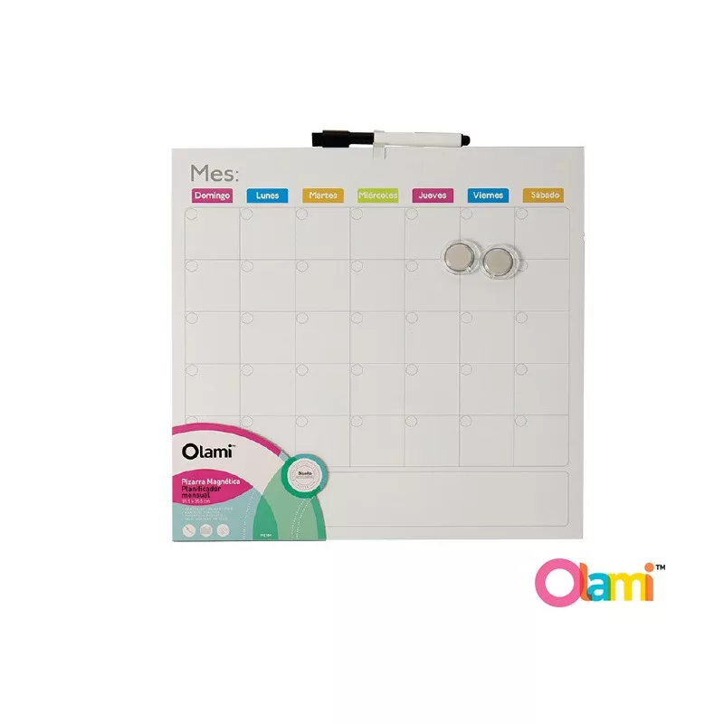 Pizarra Magnetica Olami Blanca Planner 