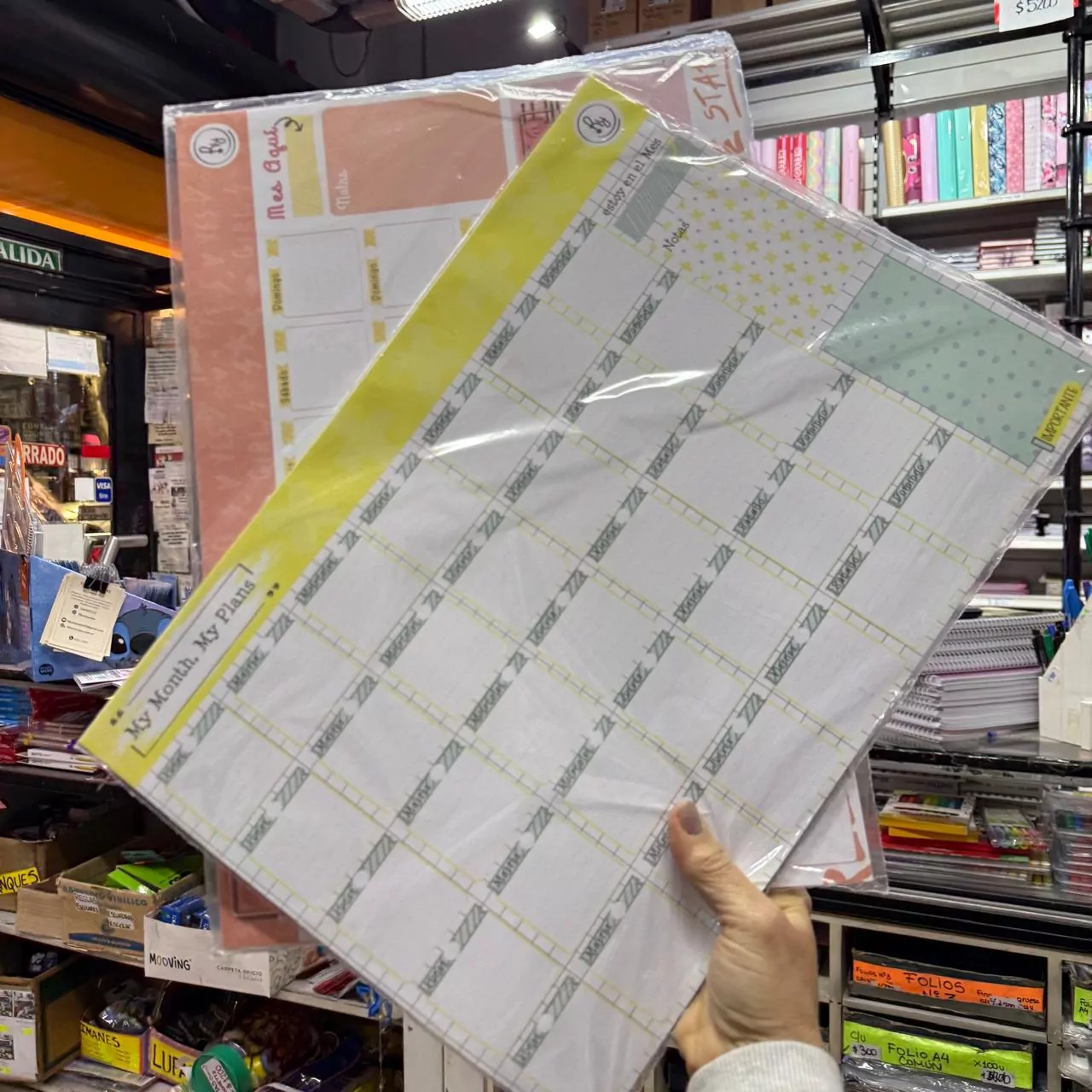 Planner mensual a3