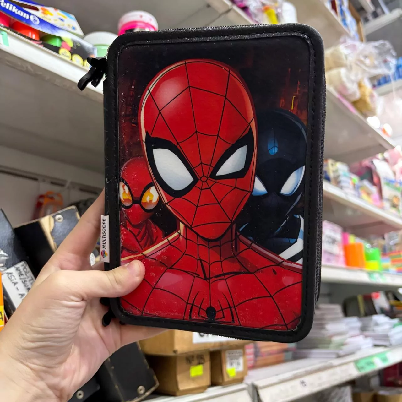 Cartuchera 2 Piso Spiderman 2026