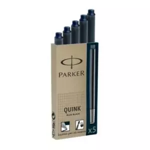 Cartucho Parker Quink tinta azul  x5