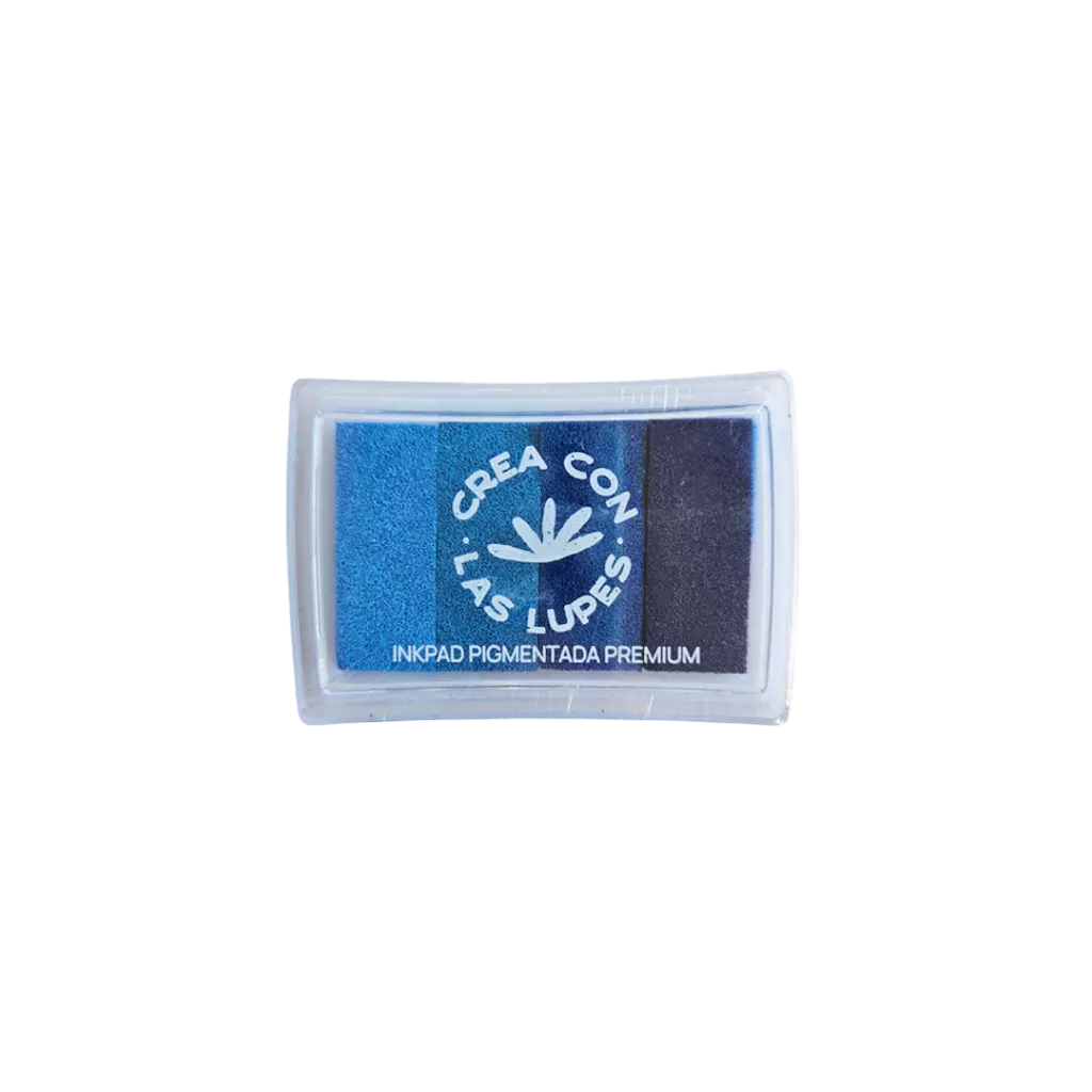 Ink Pads Arcoiris - Azules