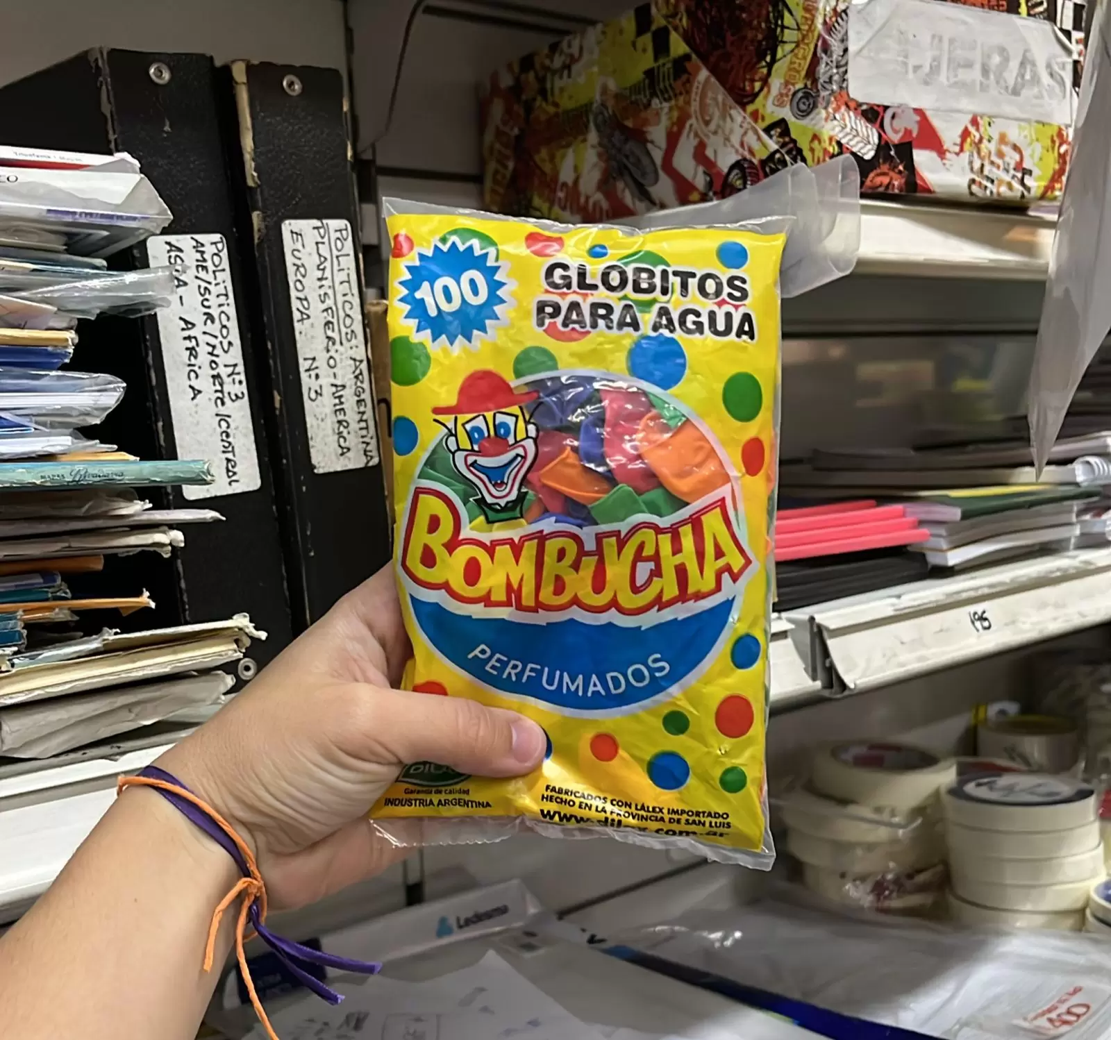 Globitos para agua x100