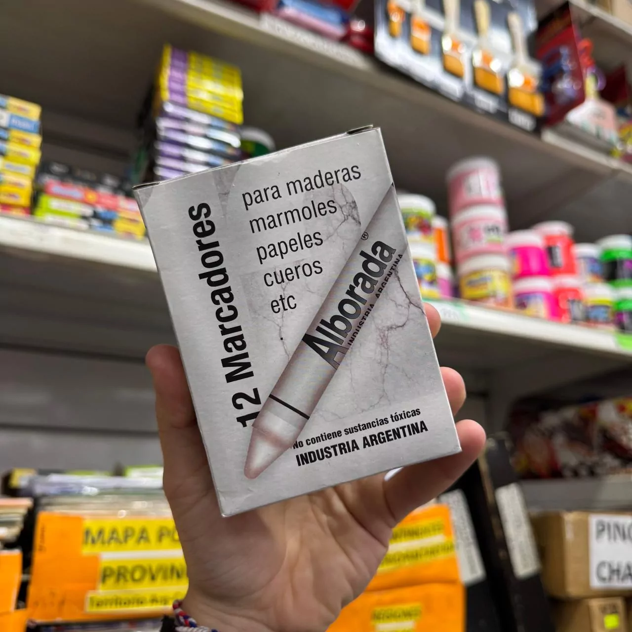 Tizones de cera Alborada Blanco Caja