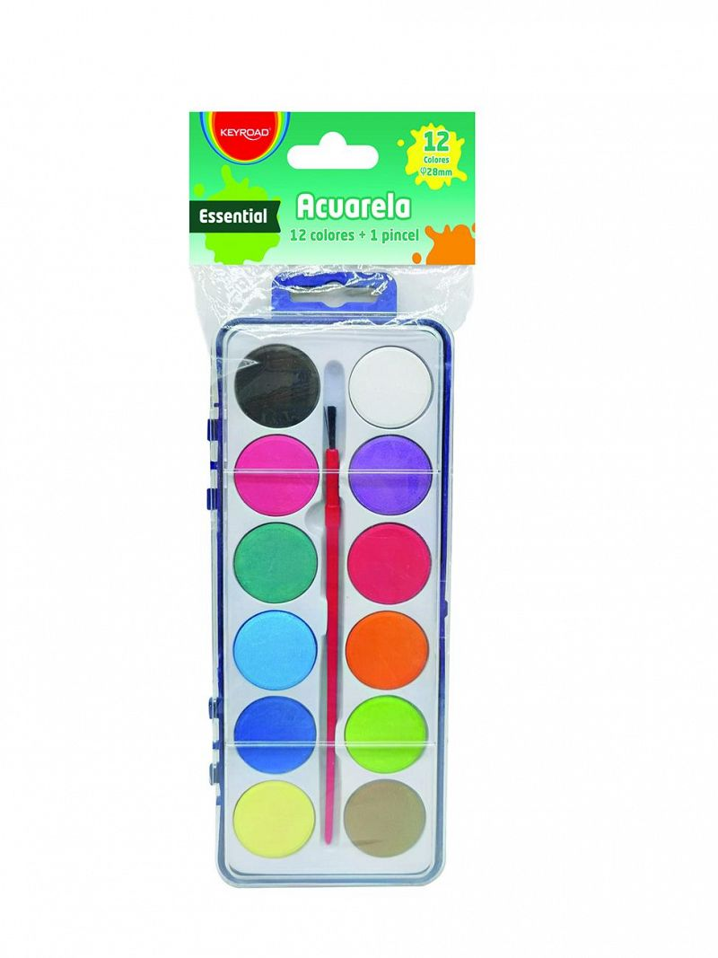 Acuarelas Keyroad Blister x12