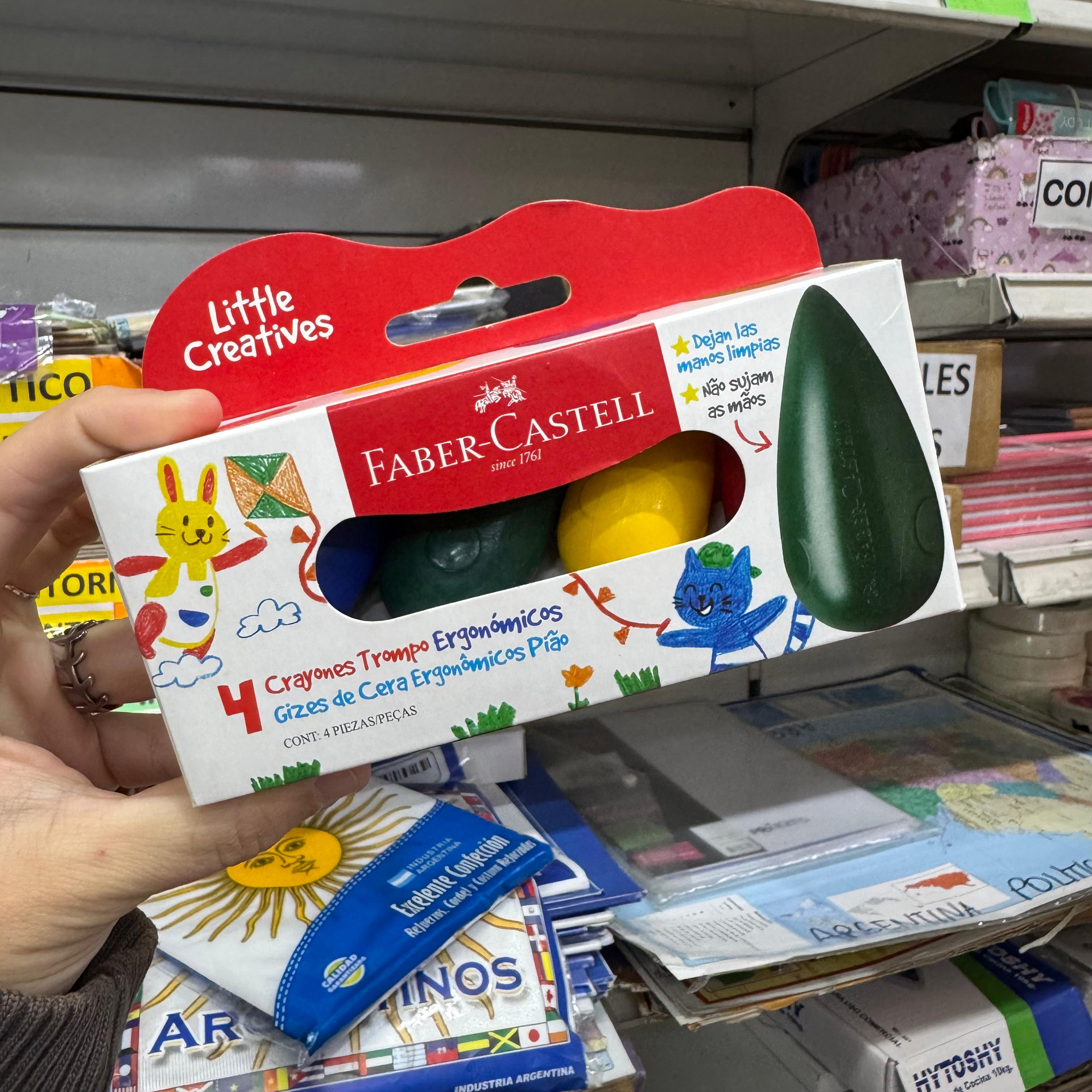 Crayones ergonómicos Faber-Castell