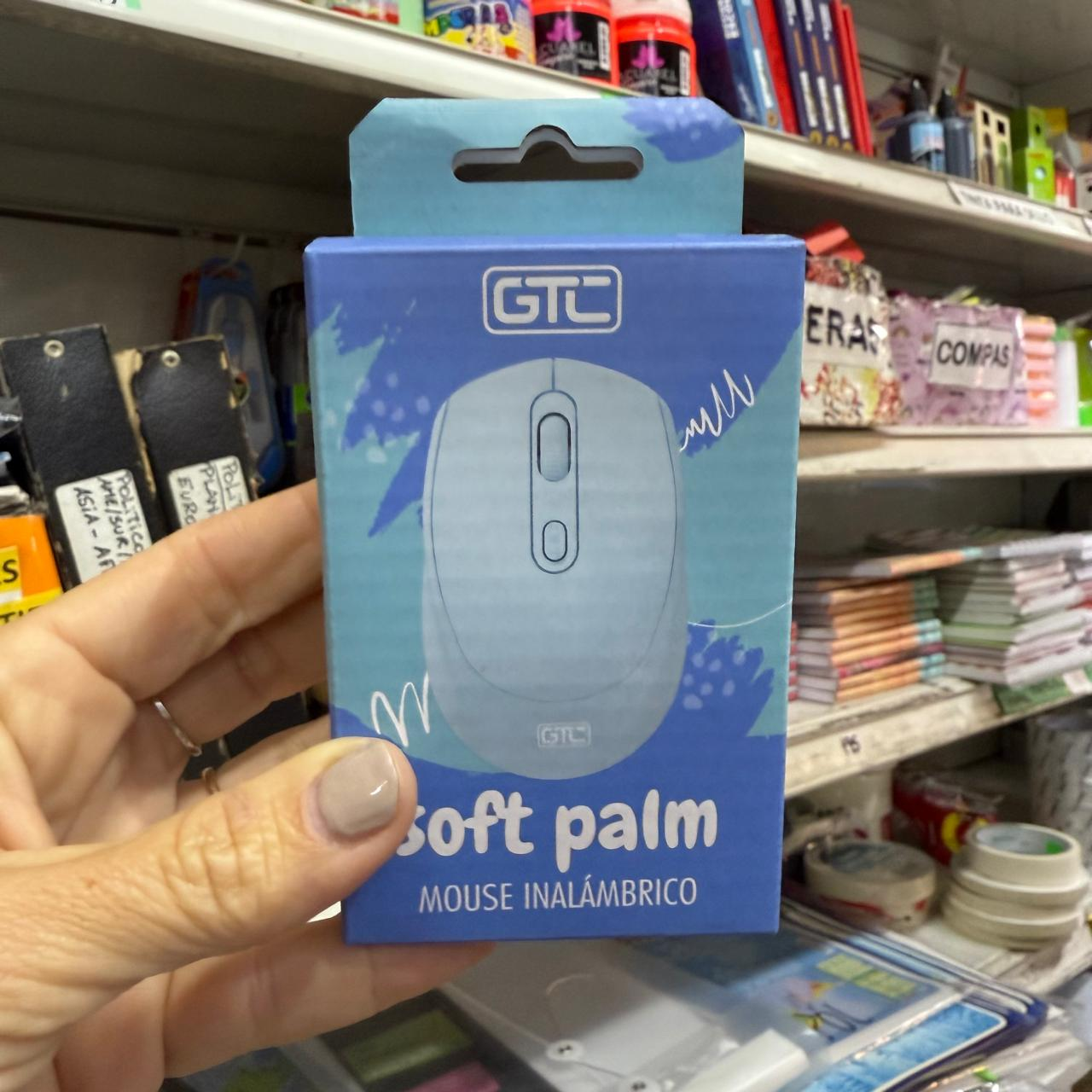 Mouse GTC inalámbrico Soft Palm