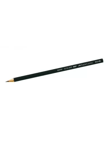 Lápiz negro Faber-Castell Eco 2=Hb