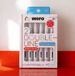 Microfibras Doble Punta x6 Wero