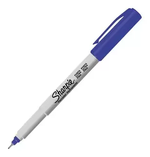 Marcador permanente Sharpie Fino Azul