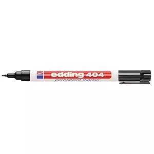 Marcador permanente Edding 404 Negro Recargable